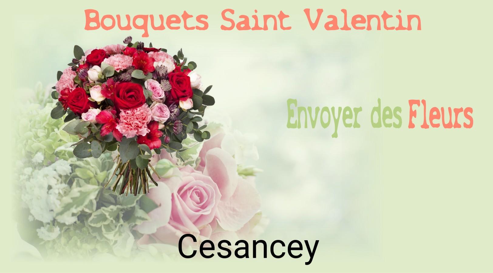 Roses de Saint-Valentin livrées à Cesancey